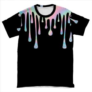 Kylie Jenner Lips Holo AOP T-shirt Tee