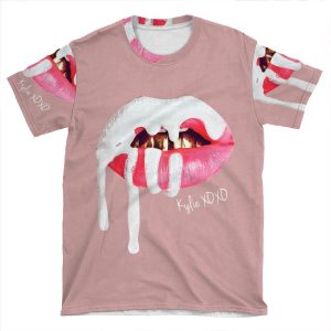 Kylie Xoxo, Rose Gold AOP T-shirt Tee