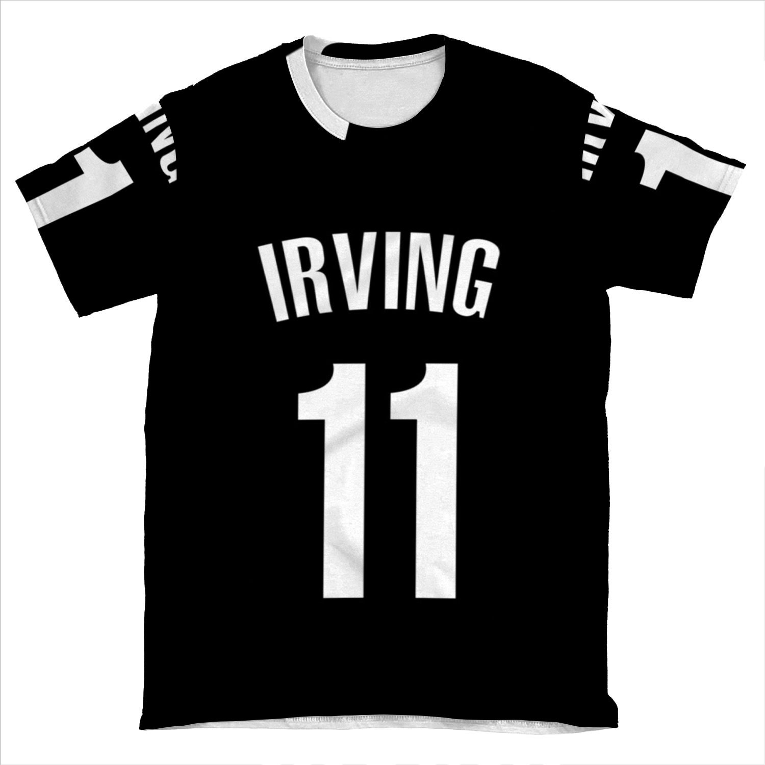 Kyrie Irving Nets AOP T-shirt Tee