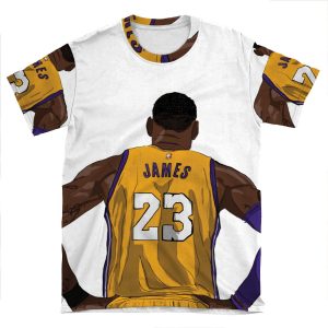 La Lebron James AOP T-shirt Tee