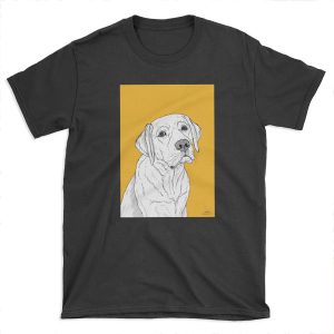 Labrador Dog Portrait T-shirt Tee