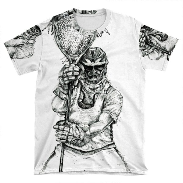 Lacrosse Goalie AOP T-shirt Tee