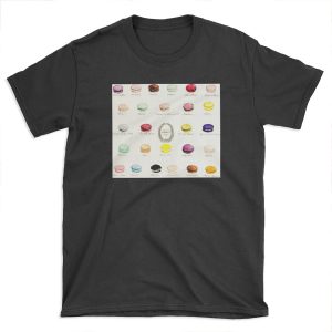 Laduree Macarons Flavor Menu T-shirt Tee