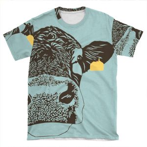 Lady Cow AOP T-shirt Tee