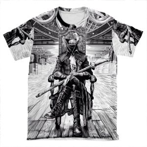 Lady Maria AOP T-shirt Tee