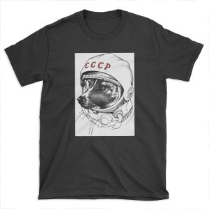 Laika, space traveler T-shirt Tee