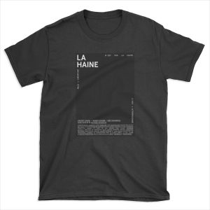 LAM001: La Haine (Black) T-shirt Tee