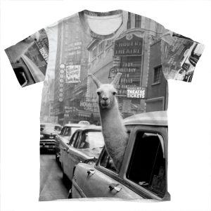 Lama - Nyc AOP T-shirt Tee