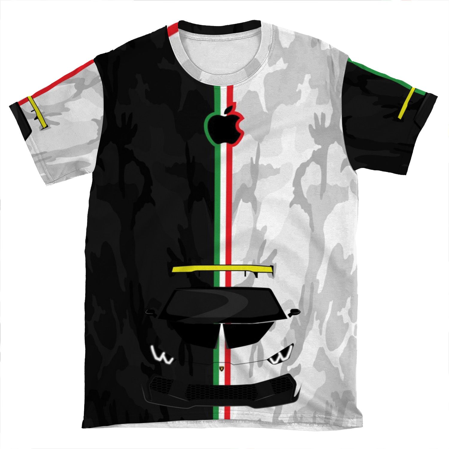 Lamborghini Huracan Camo AOP T-shirt Tee