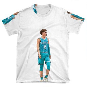 Lamelo Ball Hornets AOP T-shirt Tee