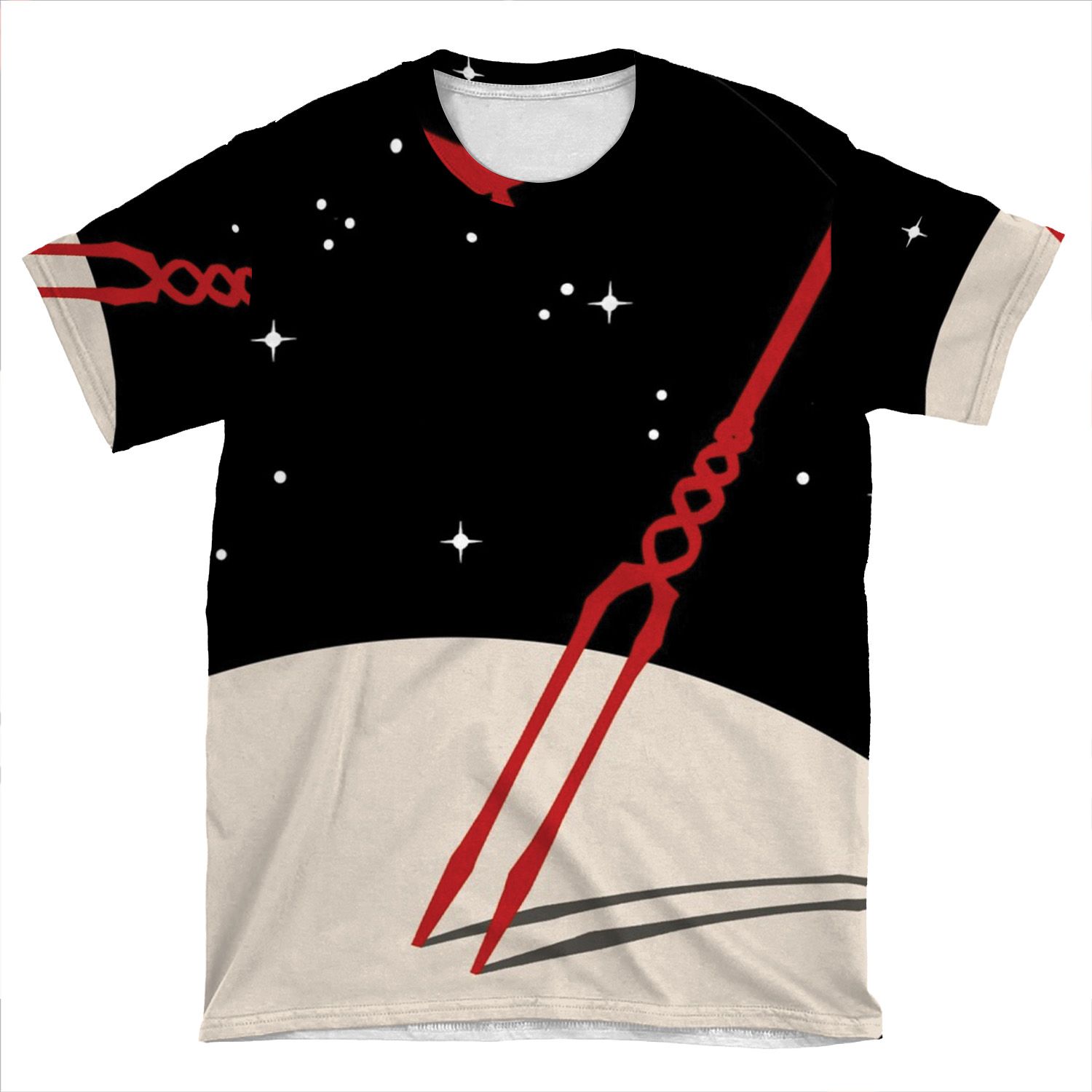 Lance Of Longinus - No Logo AOP T-shirt Tee