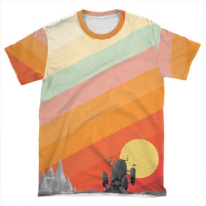 Land Of Ooo (Adventure Time) AOP T-shirt Tee