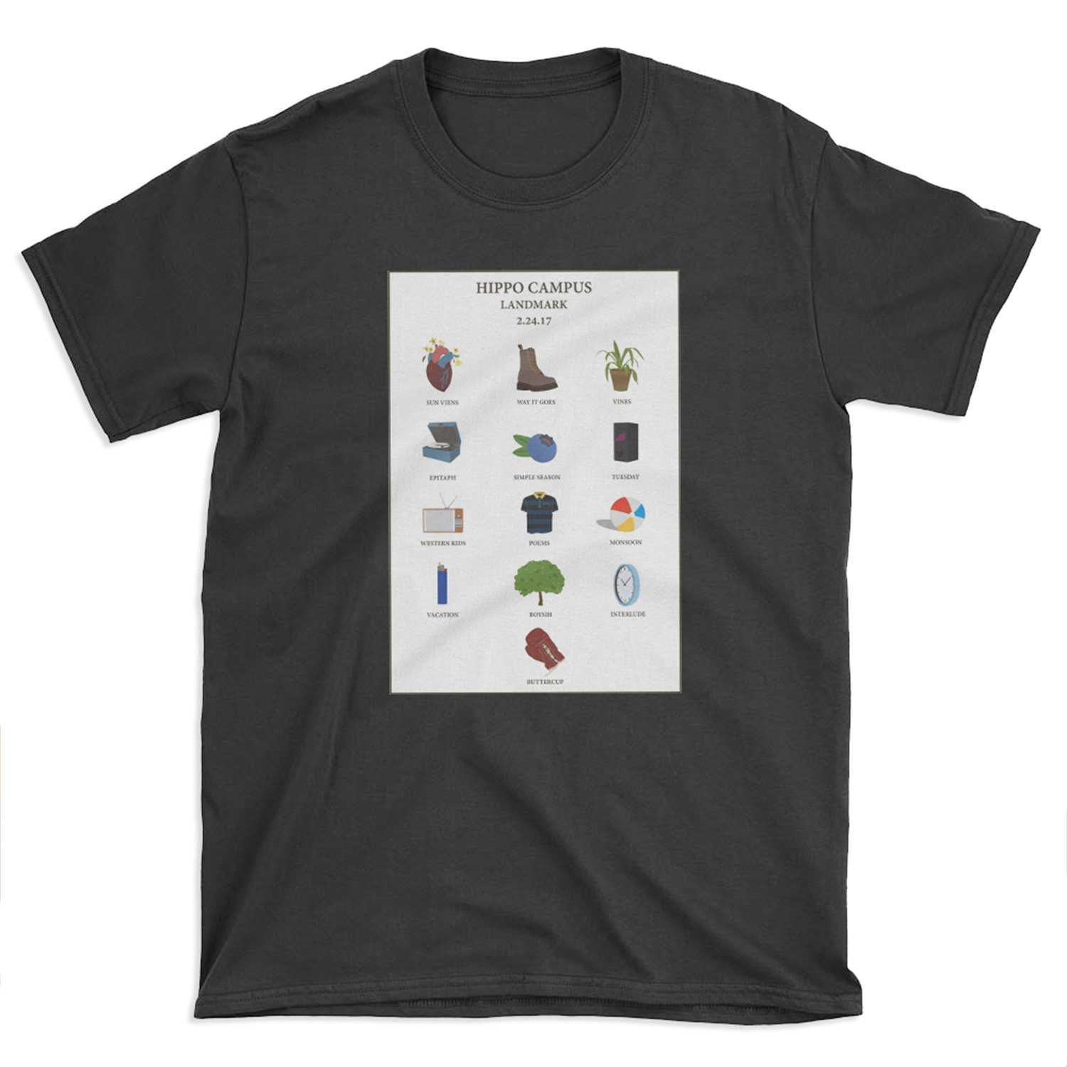 LANDMARK POSTER T-shirt Tee