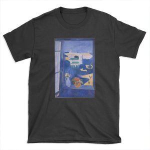 LANDSCAPE VIEWED FROM A WINDOW IN TANGIER - HENRI MATISSE T-shirt Tee