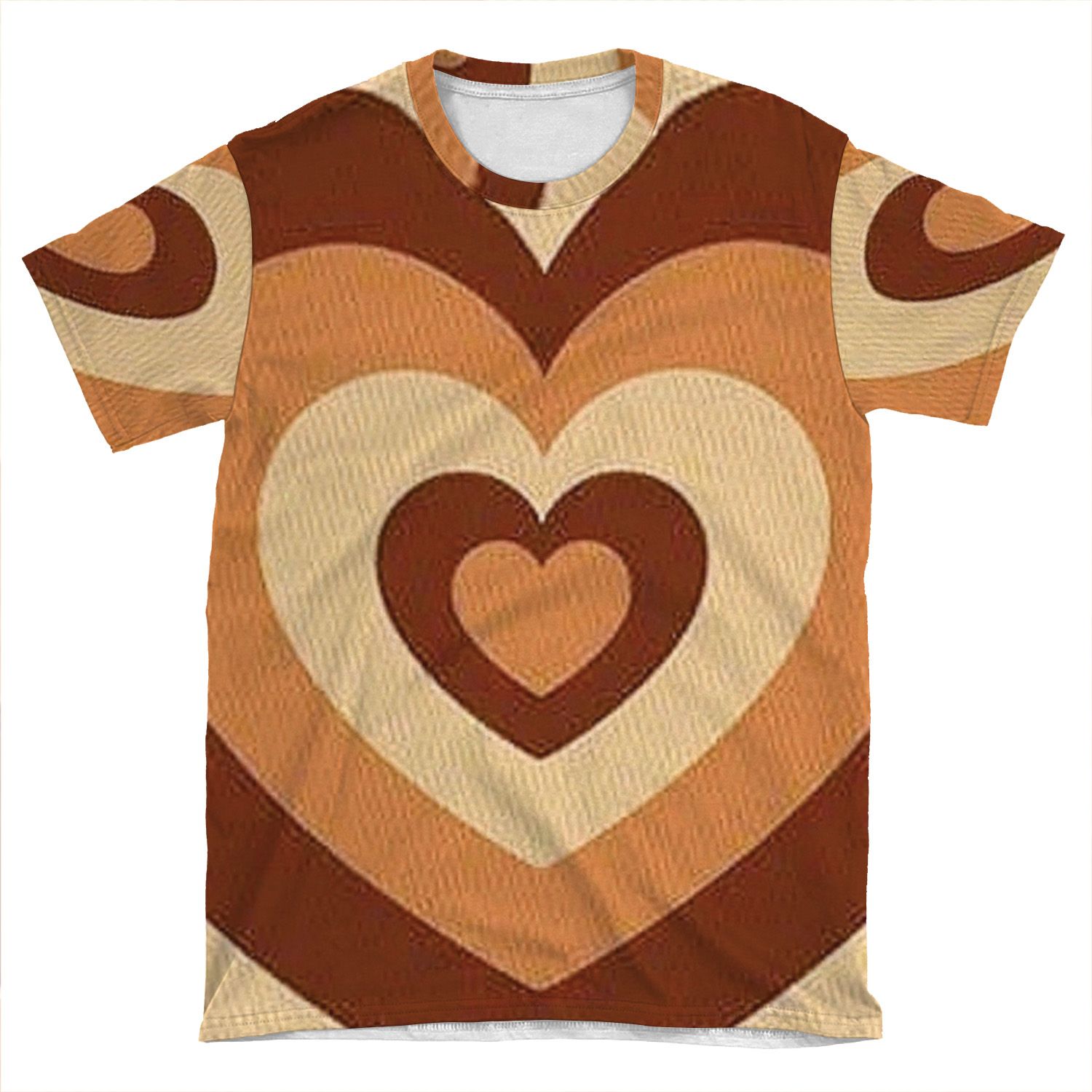 Latte Love AOP T-shirt Tee