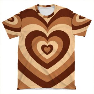 Latte Love V2 AOP T-shirt Tee