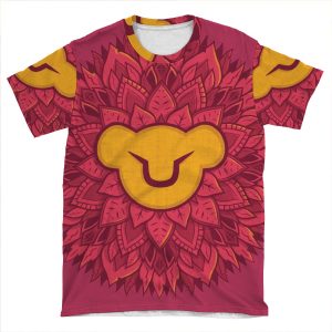 Leaf Mane King AOP T-shirt Tee