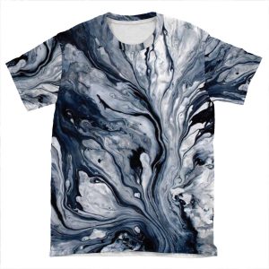 Leaking Marble AOP T-shirt Tee