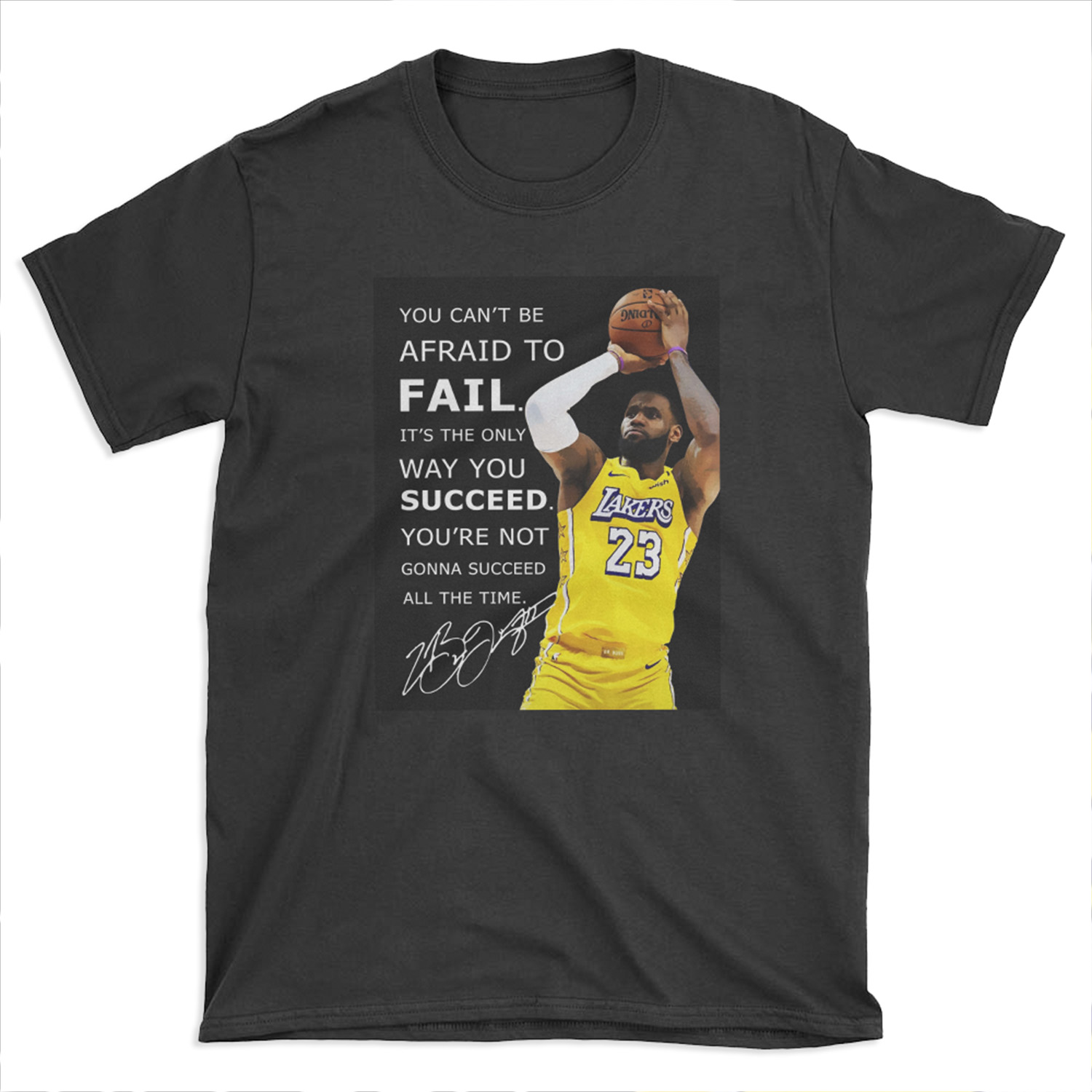 Lebron James Lakers Quotes T-shirt Tee
