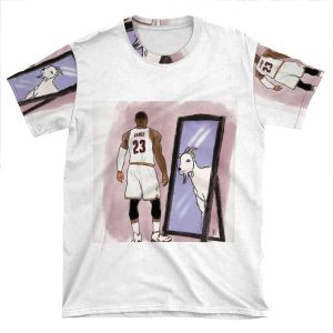 Lebron The Goat AOP T-shirt Tee