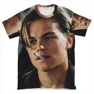 Leonardo Dicaprio 3 AOP T-shirt Tee