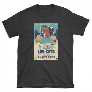 Les Gets, une symphonie neige et soleil, Ski T-shirt Tee