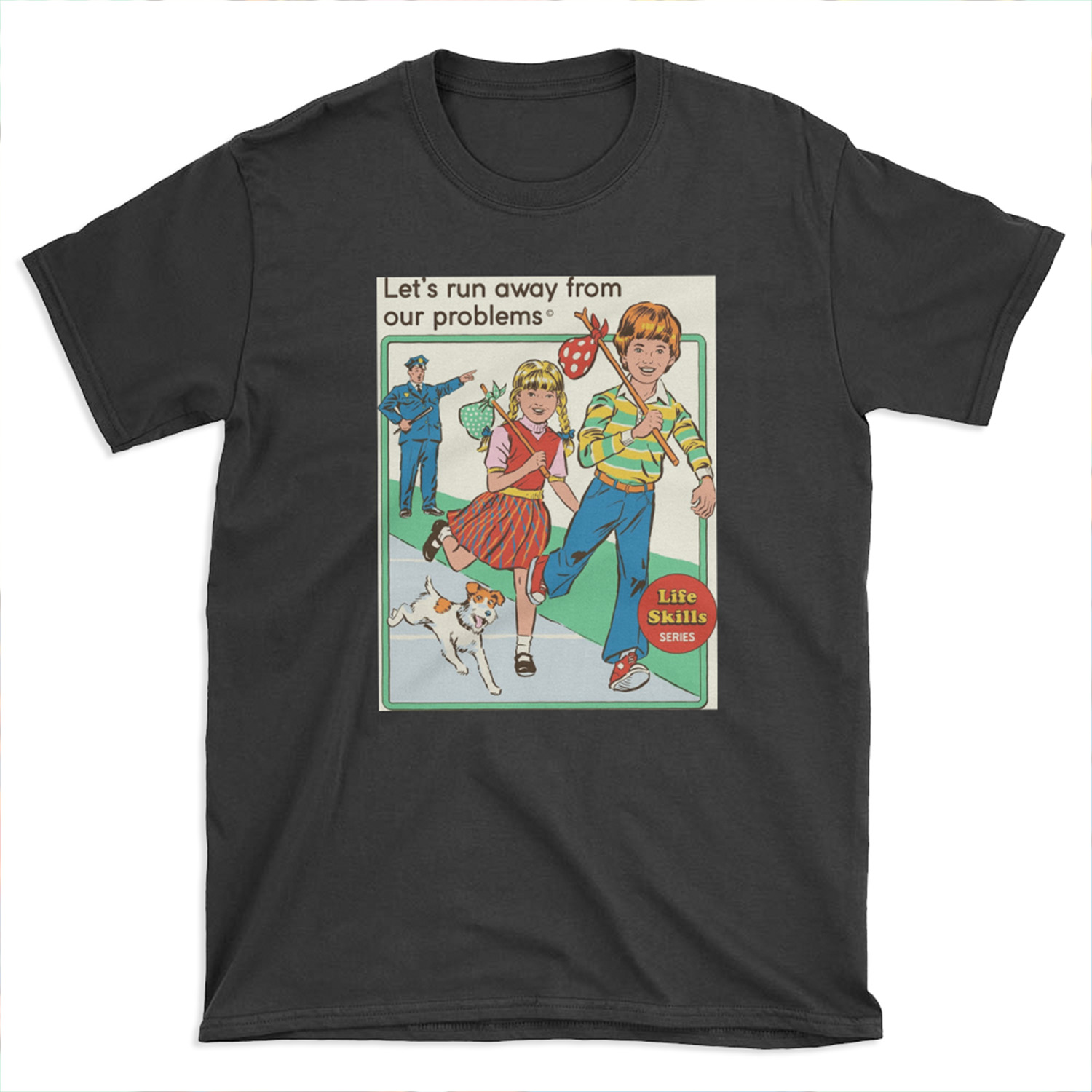 Let's Run Away T-shirt Tee