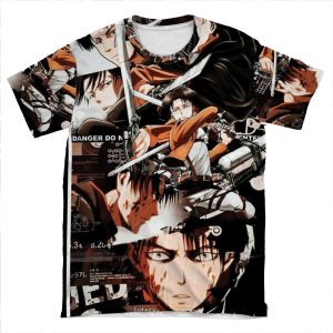 Levi Ackerman 2 AOP T-shirt Tee