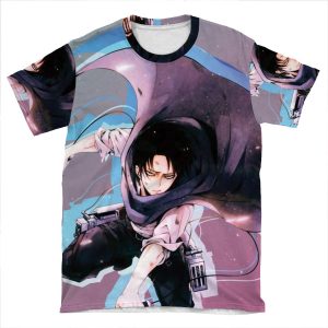 Levi Ackerman 3 AOP T-shirt Tee