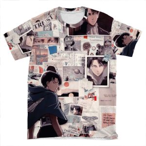 Levi Ackerman AOP T-shirt Tee