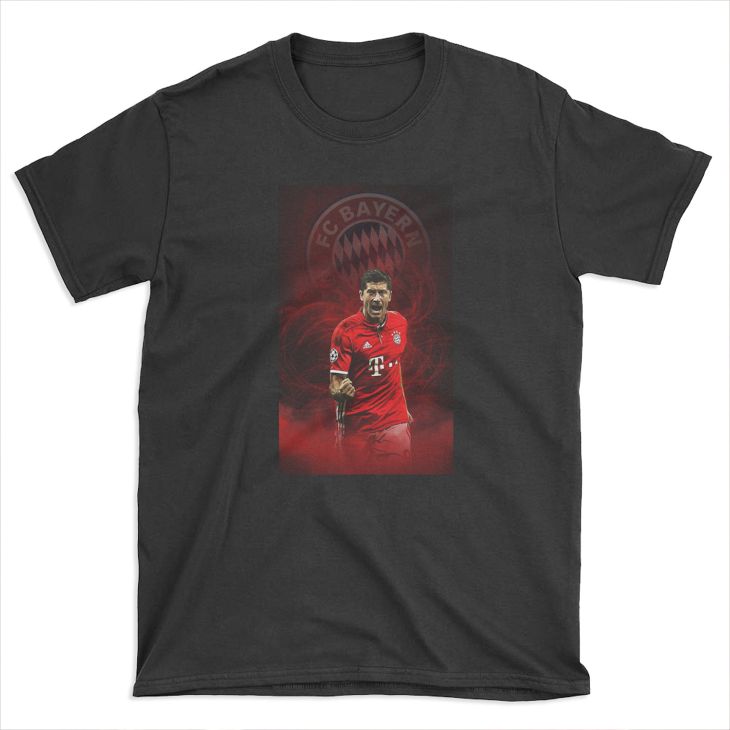 Lewandowski Wallpaper T-shirt Tee