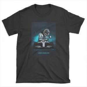 Lewis Hamilton Formula 1 poster T-shirt Tee
