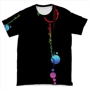 Lexa's Tattoo (Rainbow) AOP T-shirt Tee