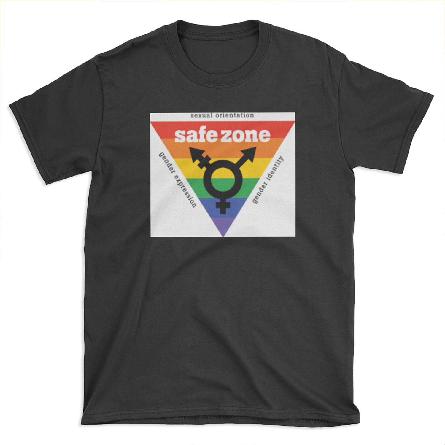 LGBT+ Safe Zone Equality T-shirt Tee