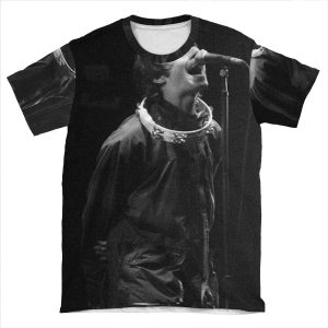 Liam Gallagher Print AOP T-shirt Tee