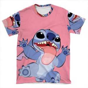 Licking Stitch AOP T-shirt Tee