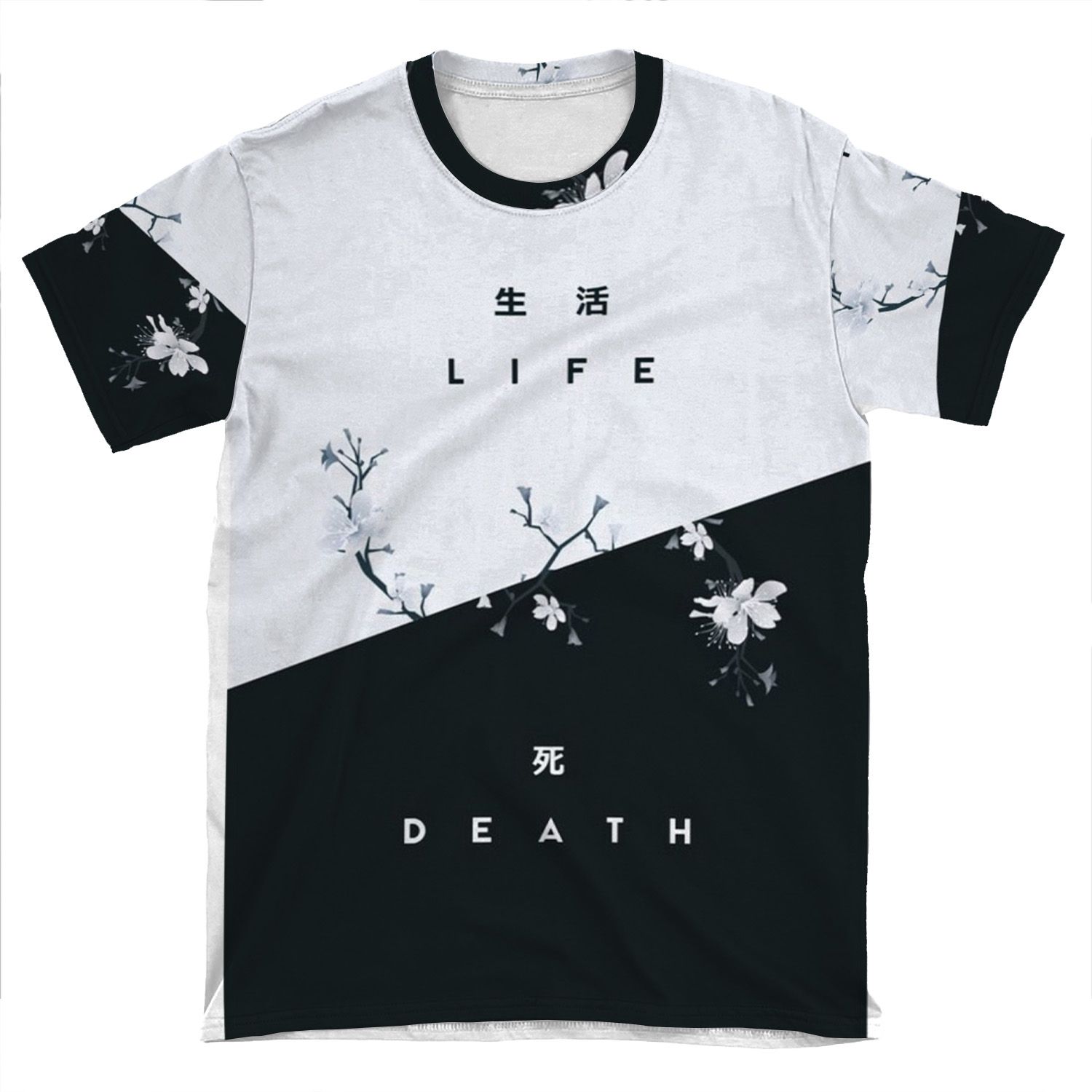 Life Or Death AOP T-shirt Tee