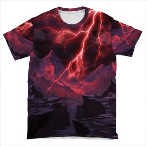 Lightning Bolt 2 AOP T-shirt Tee