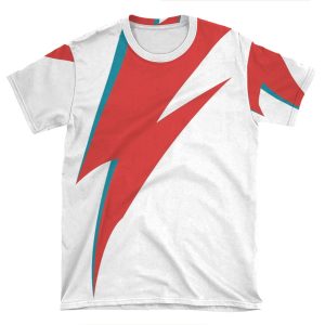 Lightning - David Bowie AOP T-shirt Tee