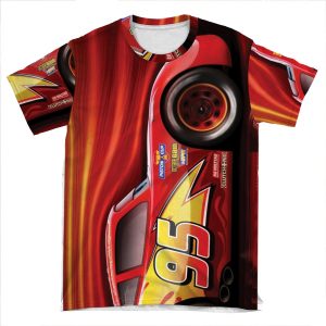 Lightning Mcqueen AOP T-shirt Tee