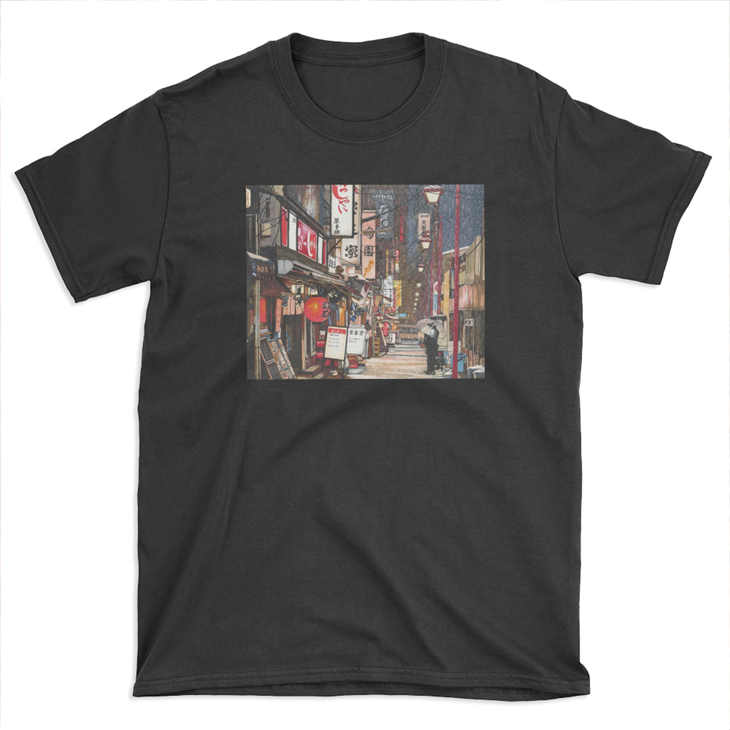 Lights in the Snow T-shirt Tee