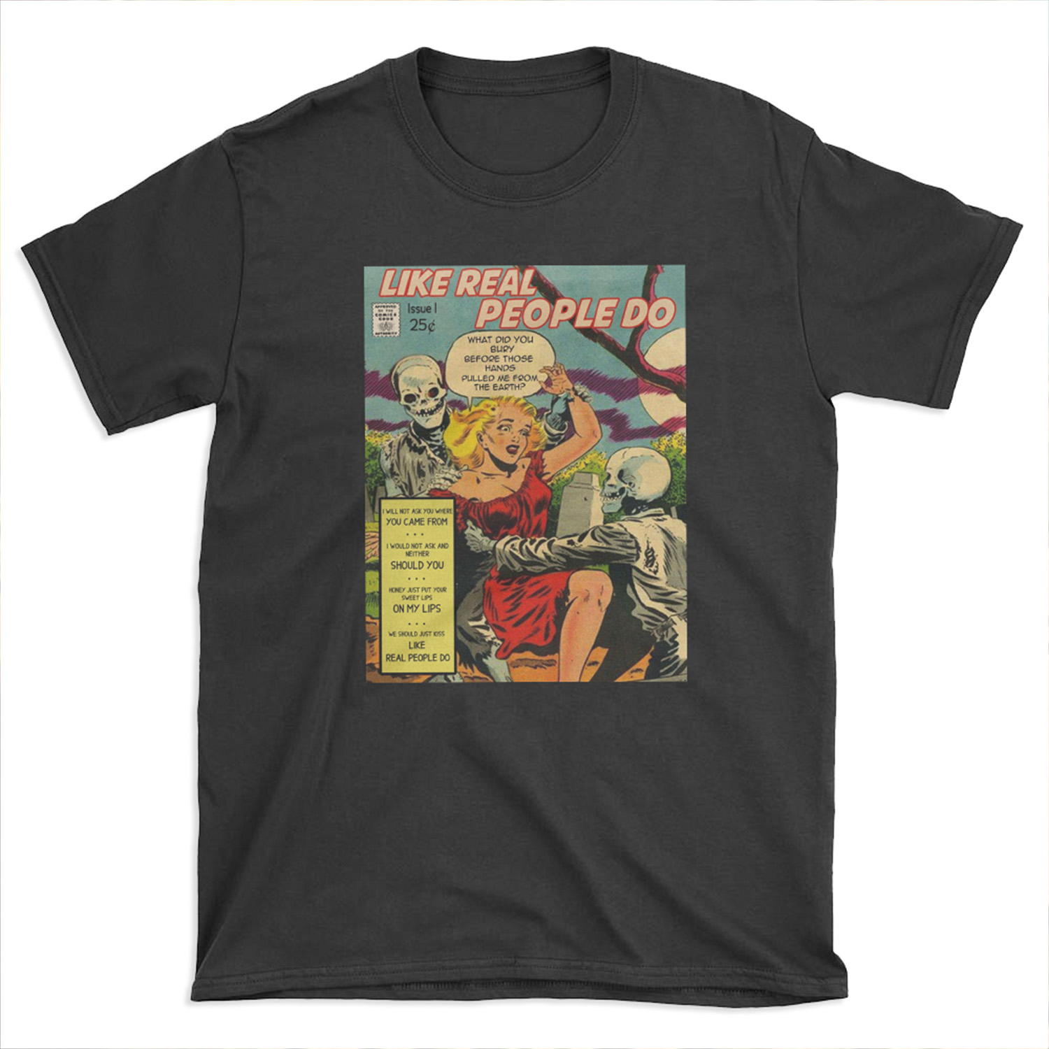 Like Real People Do - Hozier Retro Comic T-shirt Tee
