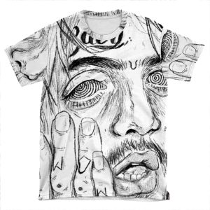 Lil Peep 4 AOP T-shirt Tee