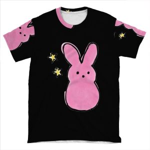 Lil Peep Bunny AOP T-shirt Tee