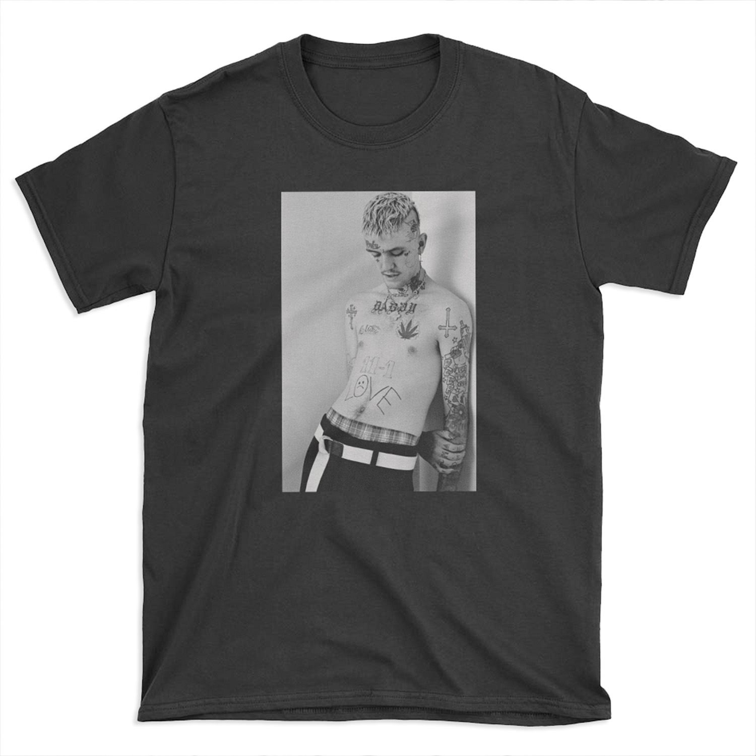 Lil peep portrait T-shirt Tee