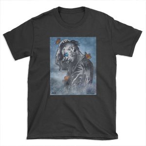 Lil Skies Hip-Hop Digital Painting T-shirt Tee