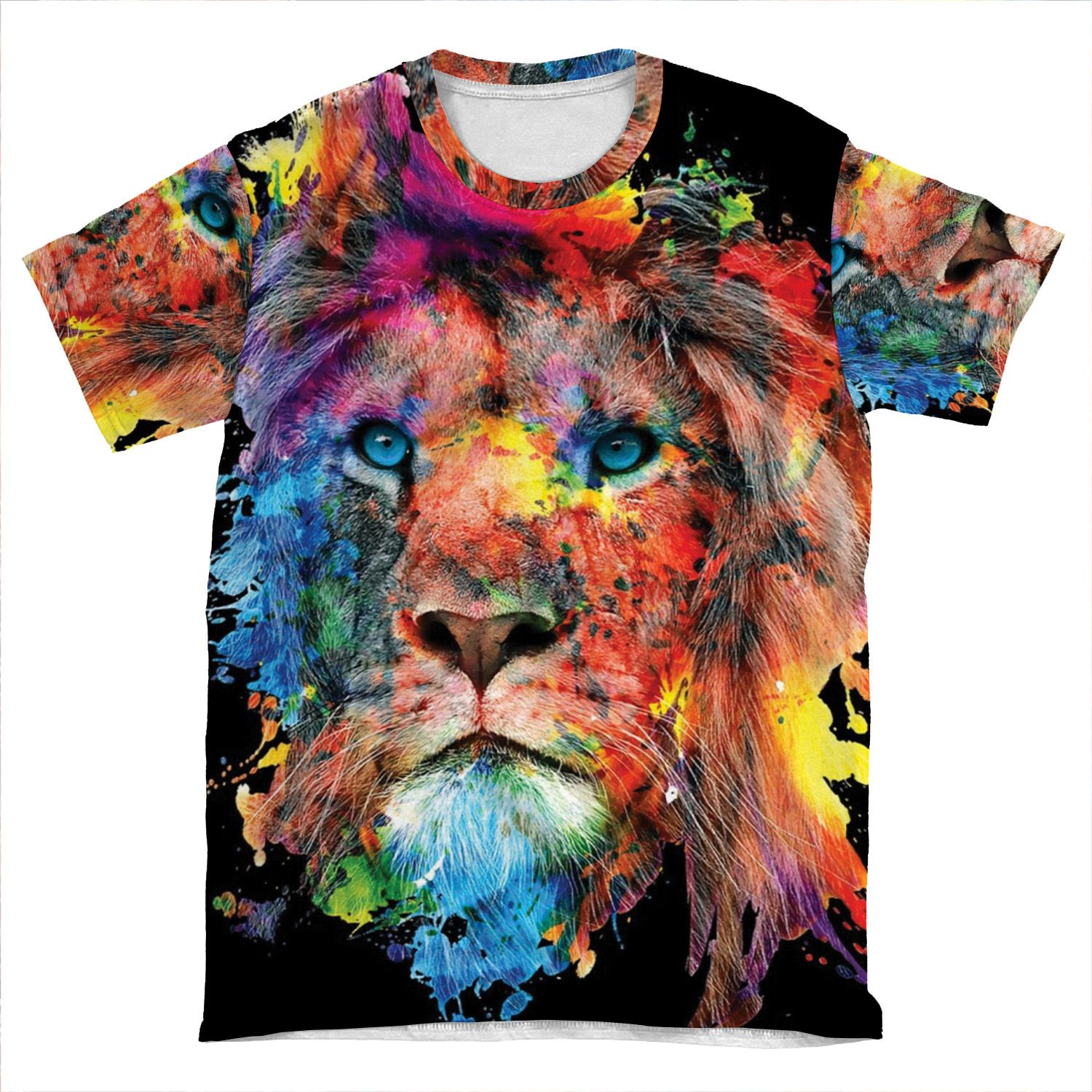 Lion 3 AOP T-shirt Tee