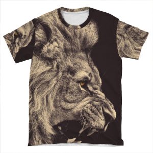 Lion Case AOP T-shirt Tee