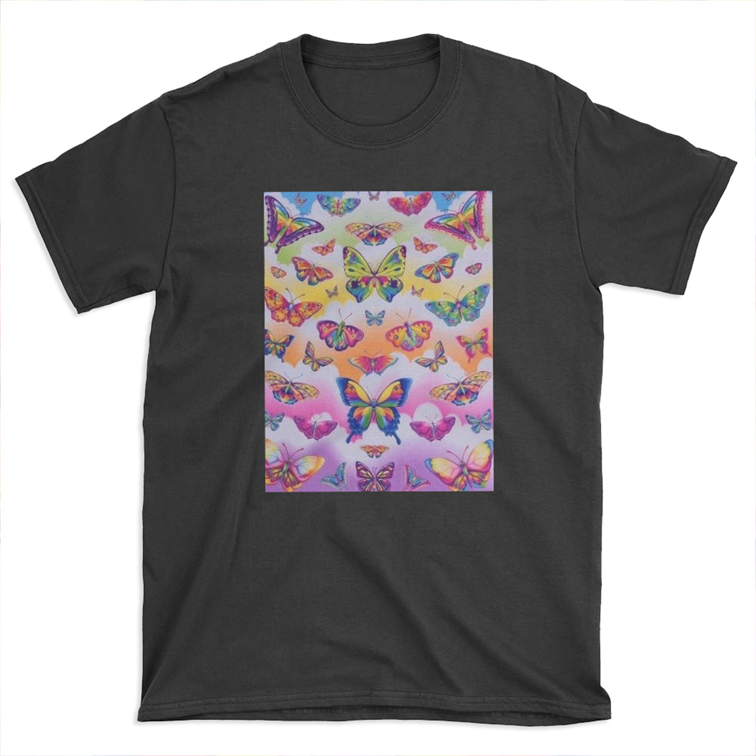 lisa frank rainbow y2k collage aesthetic T-shirt Tee