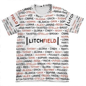 Litchfield AOP T-shirt Tee